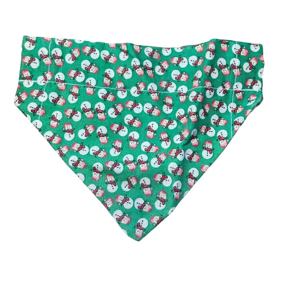 Handmade Christmas Dog Bandanna XSmall